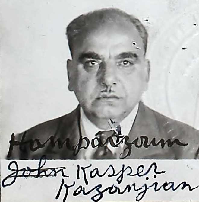 Kazanjian, Hampartzoum Kasper