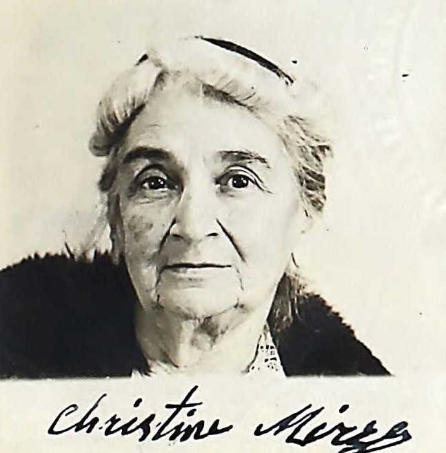 Mirza [Mirzoian], Christine