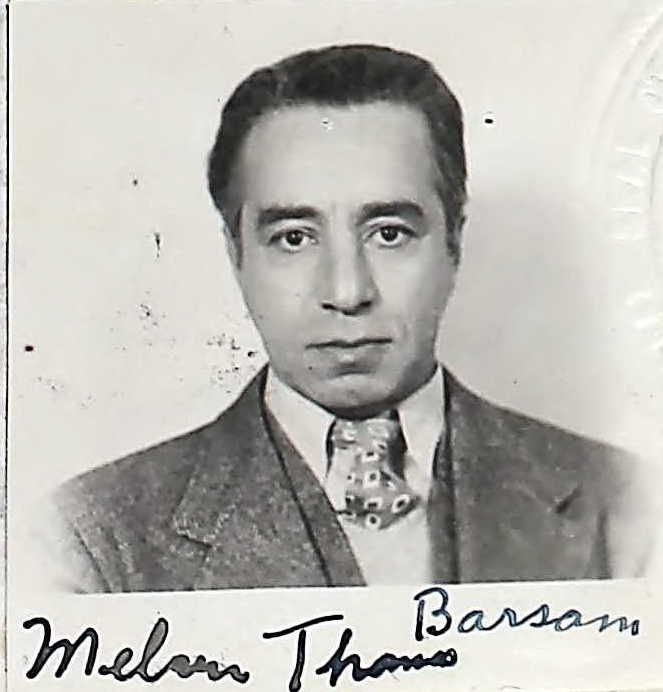 Barsam [Barsamian], Melvin Thomas