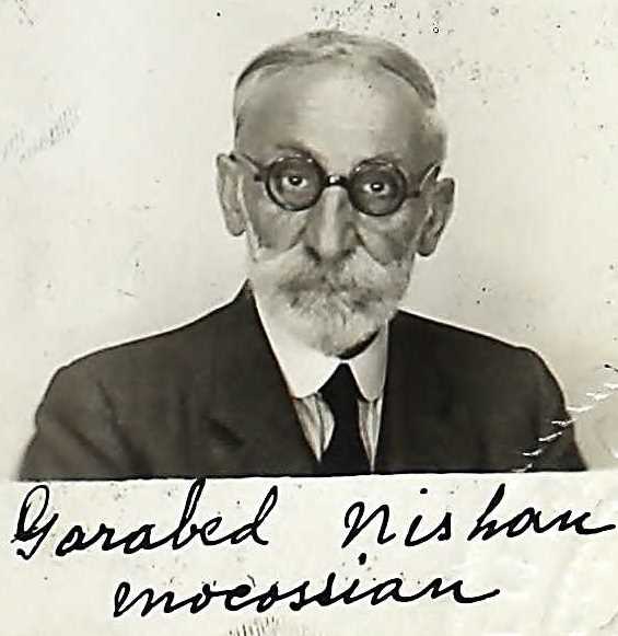 Mocossian [Mokossian], Garabed Nishan