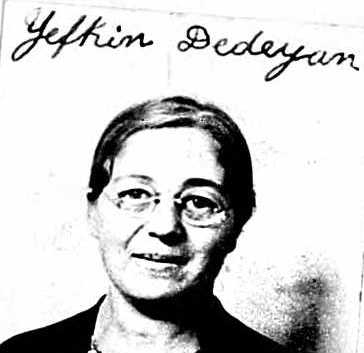 Dedeyan [Dedeian], Yefkin