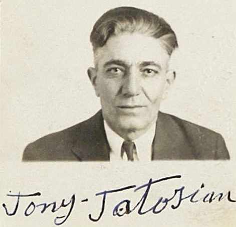 Tatosian [Tateosian], Tony