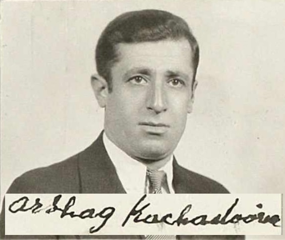 Kachadoorian [Khachadourian], Arshag
