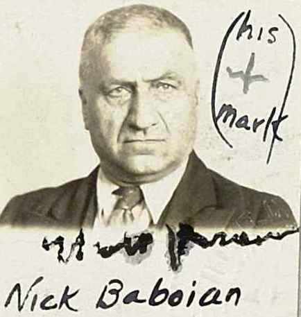 Baboian [Babaian], Nick